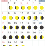 満月・新月カレンダー【2023年5月】｜無料ダウンロード＆印刷