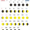 満月・新月カレンダー【2024年10月】｜無料ダウンロード＆印刷